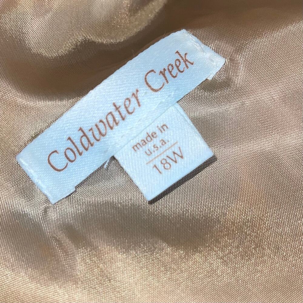 Coldwater Creek Sheath Dress Jacquard Embellished - Picture 8 of 11